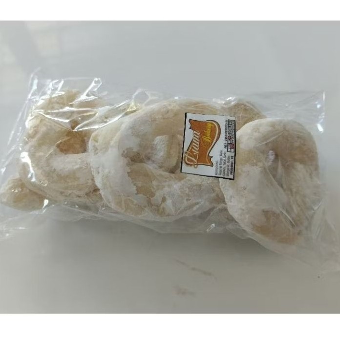 TERMURAHH [ECER] Donat Kering Gula Salju Jajan Jadul Donut Gula halus