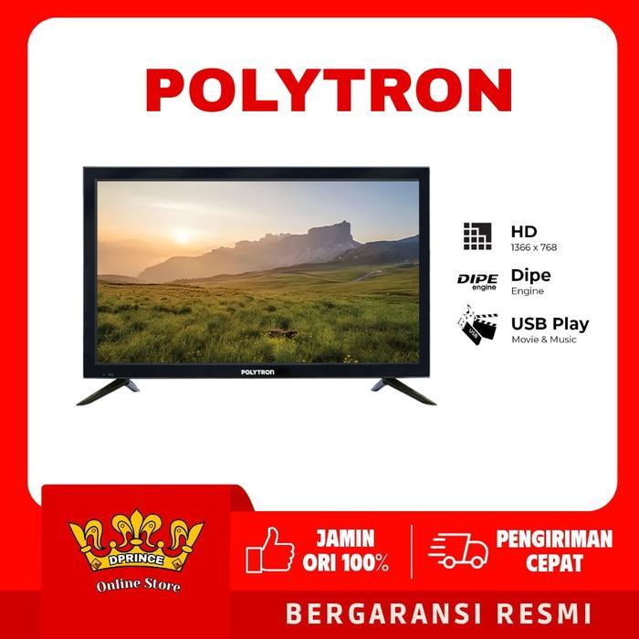 tehstore34 POLYTRON 24V1853 LED Digital TV 24" PLD 24V1853 / TV POLYTRON 24Inch - WRAPPING TERLARIS