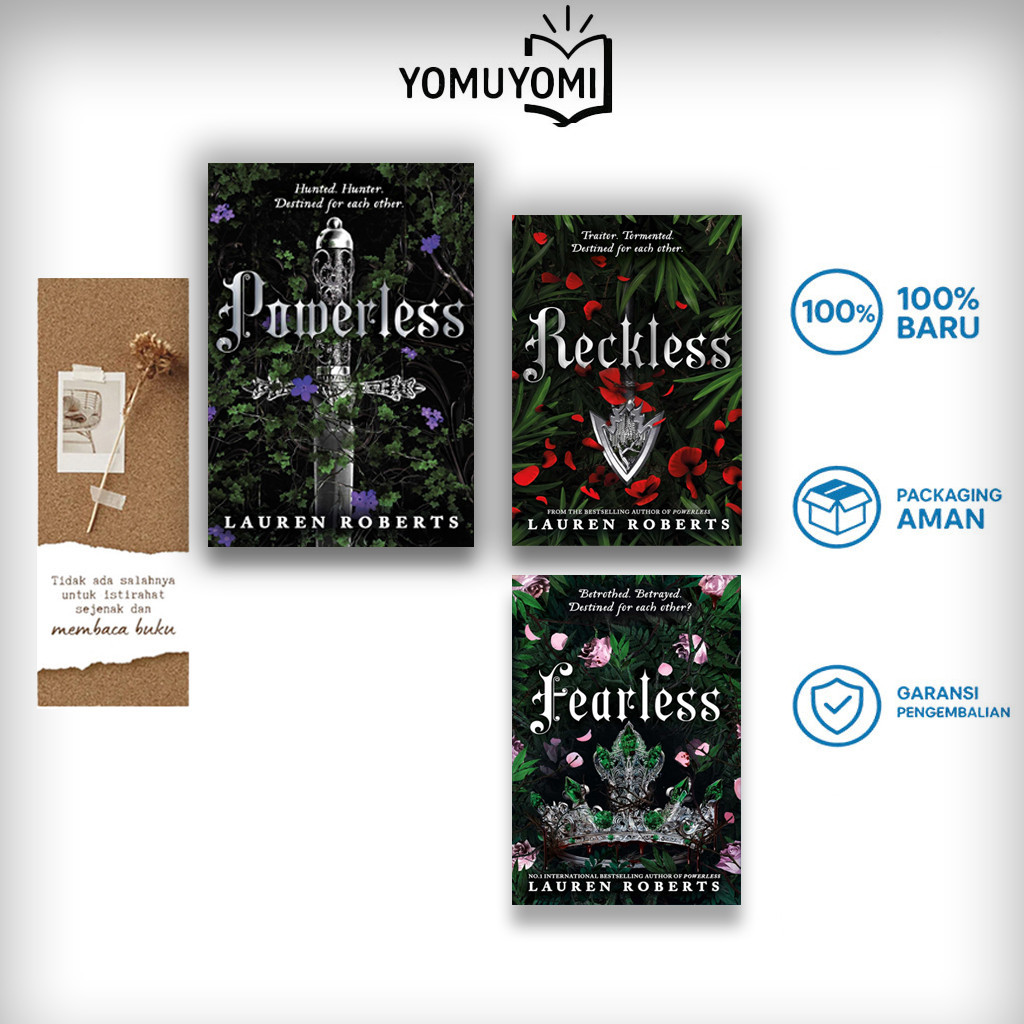 The Powerless | Reckless | Powerful by Lauren Roberts (English) yomuyomi.