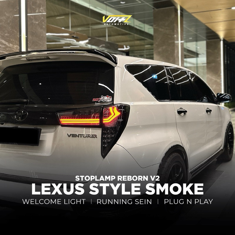 Stoplamp LEXUS V2   innova reborn lampu aftermarket untuk innova reborn LED sein running,sudah plug 