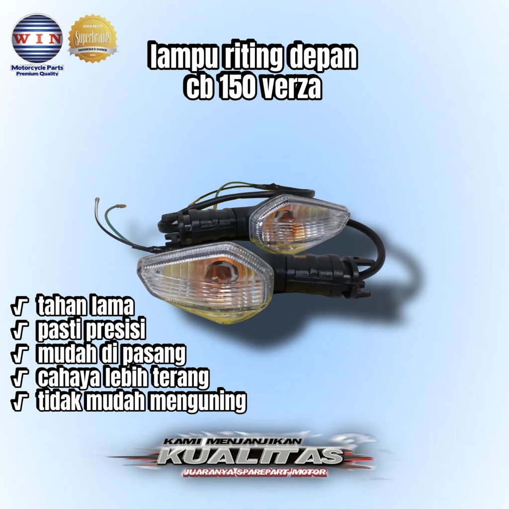 Lampu Sen Depan / Belakang CB 150 Verza 2018 2019 2020 / Honda Adv 150 + LED | front / rear winker a