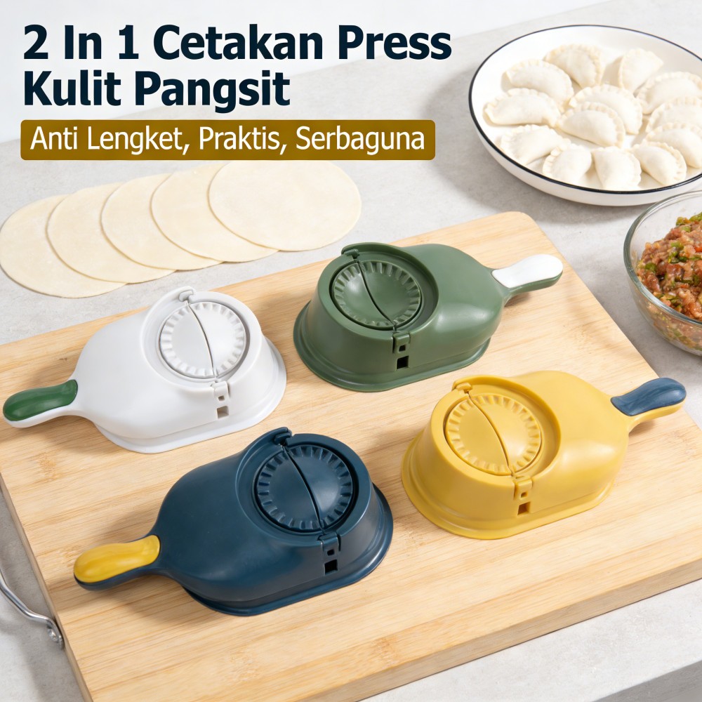 1 Alat Cetakan Kulit Pangsit Pastel /Cetakan Dumpling Maker /Pangsit Press Mold /Dumpling Maker Pres
