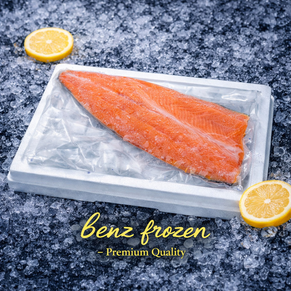 Ikan Salmon Norway Premium Utuh 1,3-1,4 Kg Ferry Fish | Fresh Order | Wajib Baca Deskripsi