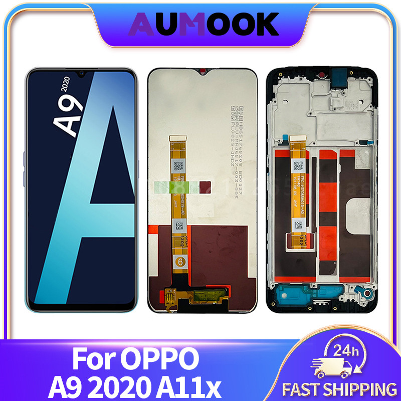 IPS LCD For OPPO A9 2020 A11x LCD Display Touch Screen Digitizer Assembly With Frame CPH1937 CPH1939