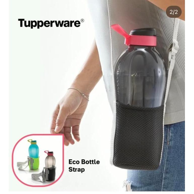 kondang market Tas botol minum Tupperware Eco Bottle Strap - Hitam