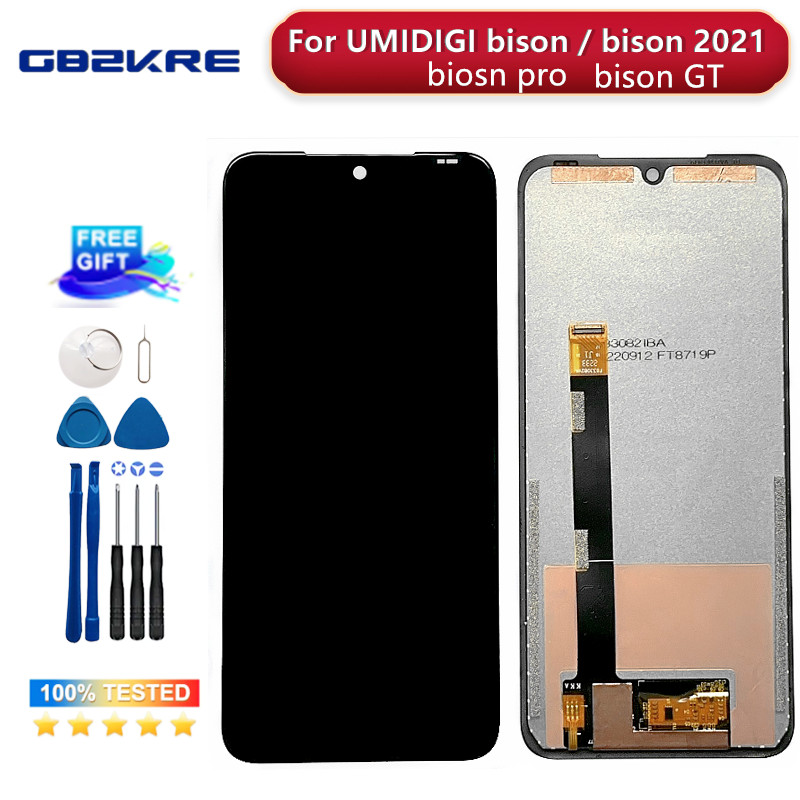New Original 6.3 Inch Touch Screen 2340X1080 LCD Display For Umidigi Bison Bison GT Umidigi Bison Pr