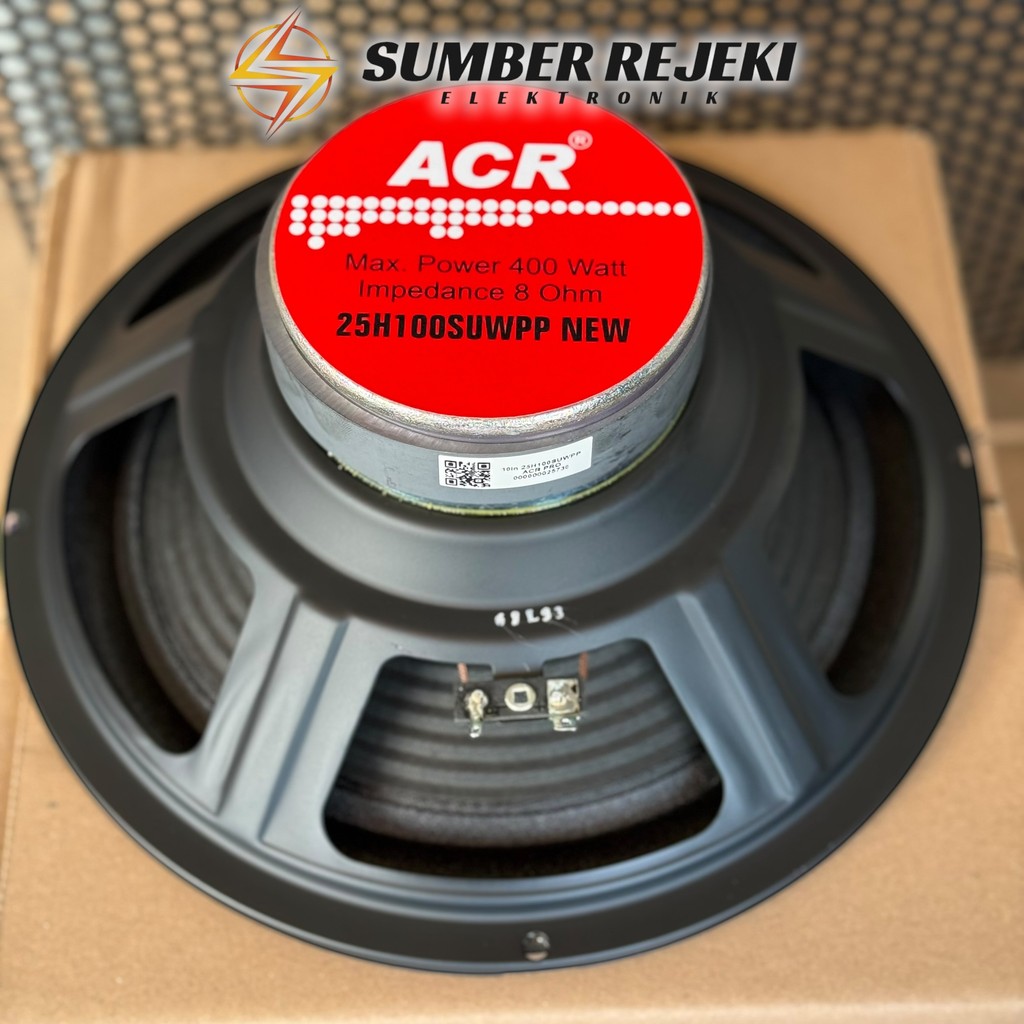 Speaker ACR 10 Inc 25H100SUWPP PRO NEW