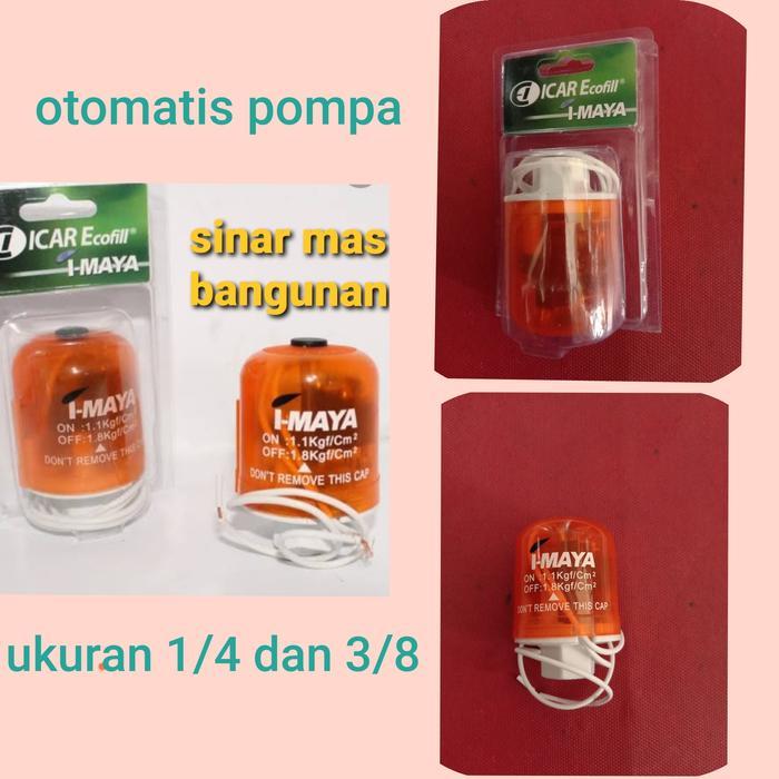 Otomatis pompa air imaya,otomatis pompa air Icar,Icar ecofill 1/4 ,3/8 - 3/8(besar)