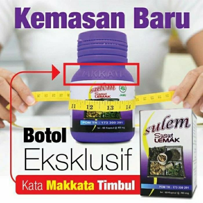 Well Herbal Sulem Susut Lemak Original Botol Ungu Sulem Original