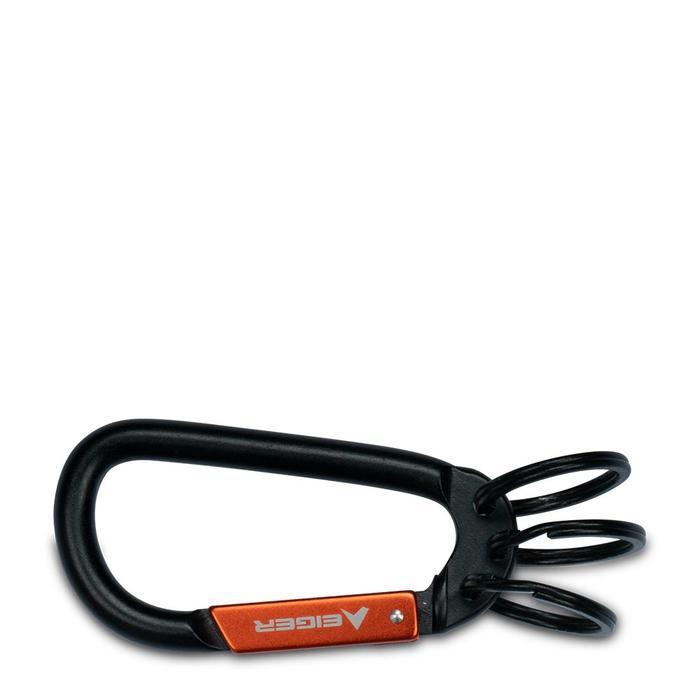 ProAthlete Store EIGER OCHAIN CARABINER KEYCHAIN BLACK