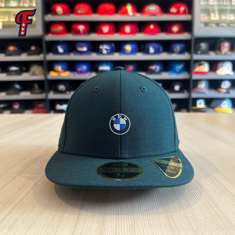 Topi New Era x Kith x BMW Exclusive Collab Low Profile Green 59FIFTY Fitted Hat Original
