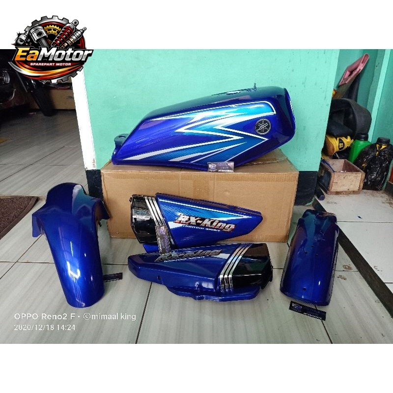 body tangki set rx king 2003 biru