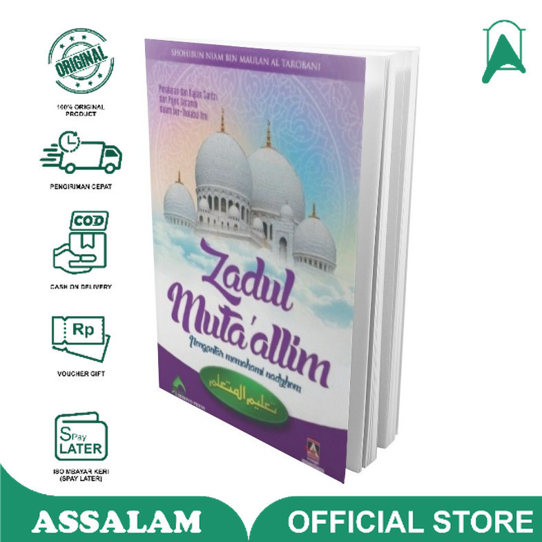 Buku / Kitab Zadul Muta'alim Terjemah ta'lim Muta'allim | Assalam Lirboyo