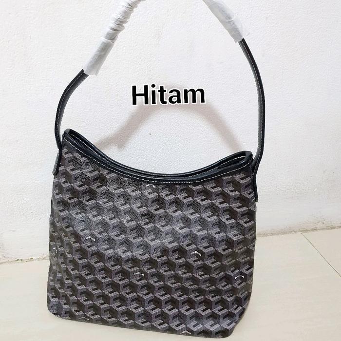 Tas tote bag alesso Premium Free paper bag - Hitam, S