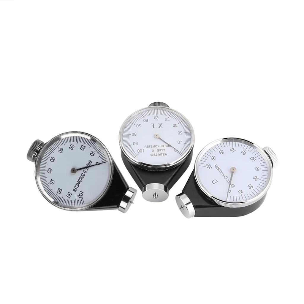 Durometer Meter Shore Type rubber hardness tester AOD Rubber Tire Durometer Hardness Tester Meter 0‑