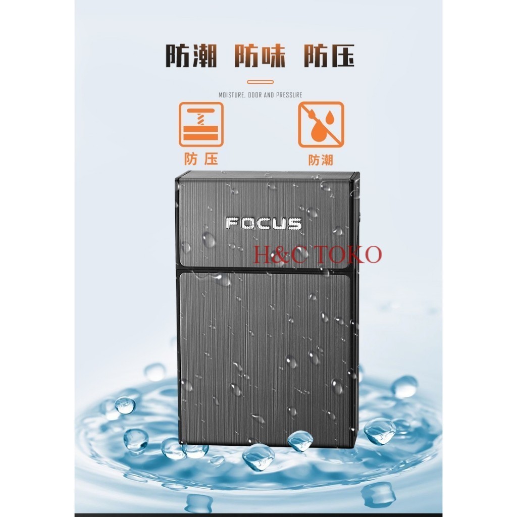 KOREK API YH-1001-6 Unik Keren Kotak Penyimpan Rokok & Korek Isi 20