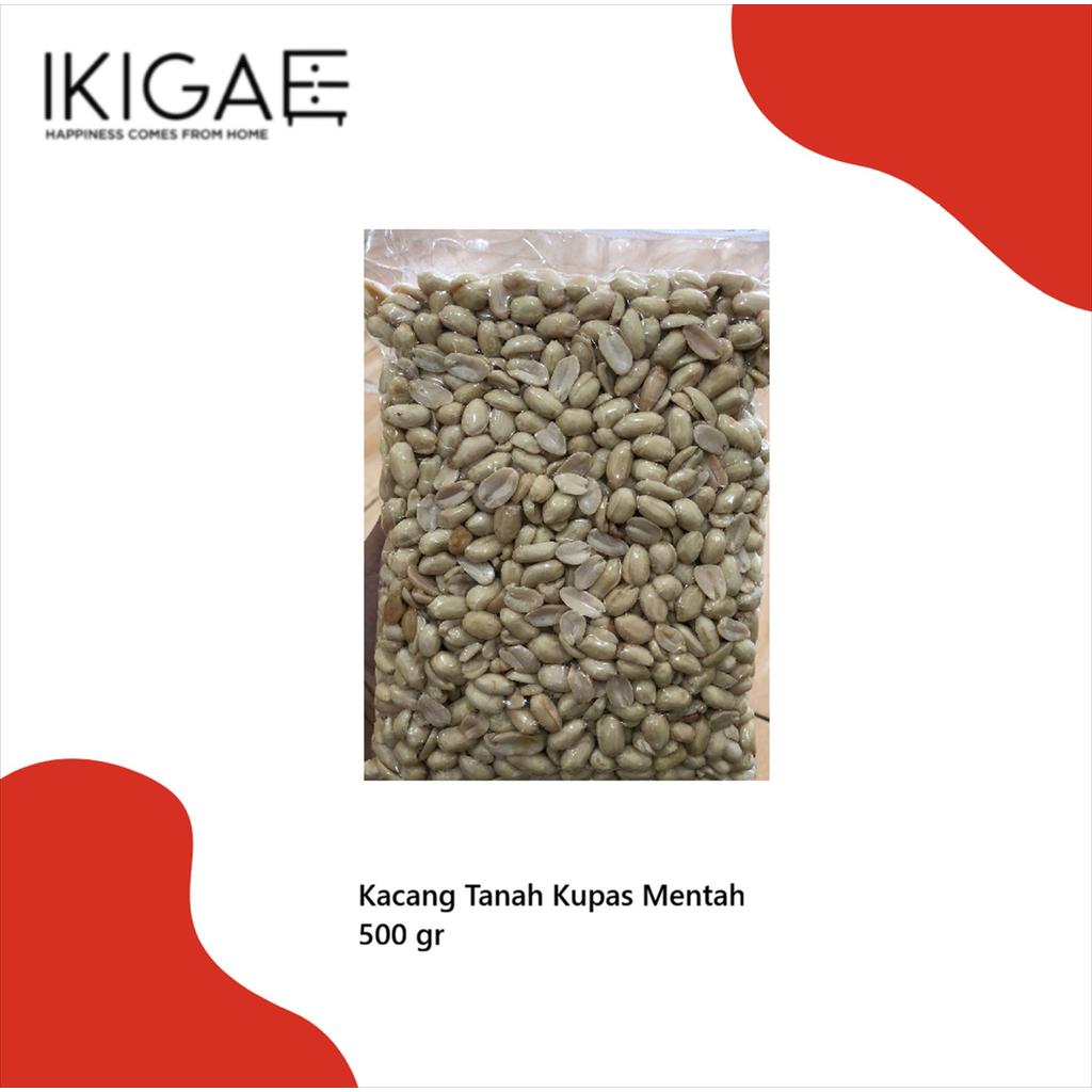 KACANG TANAH KUPAS MENTAH  BESAR