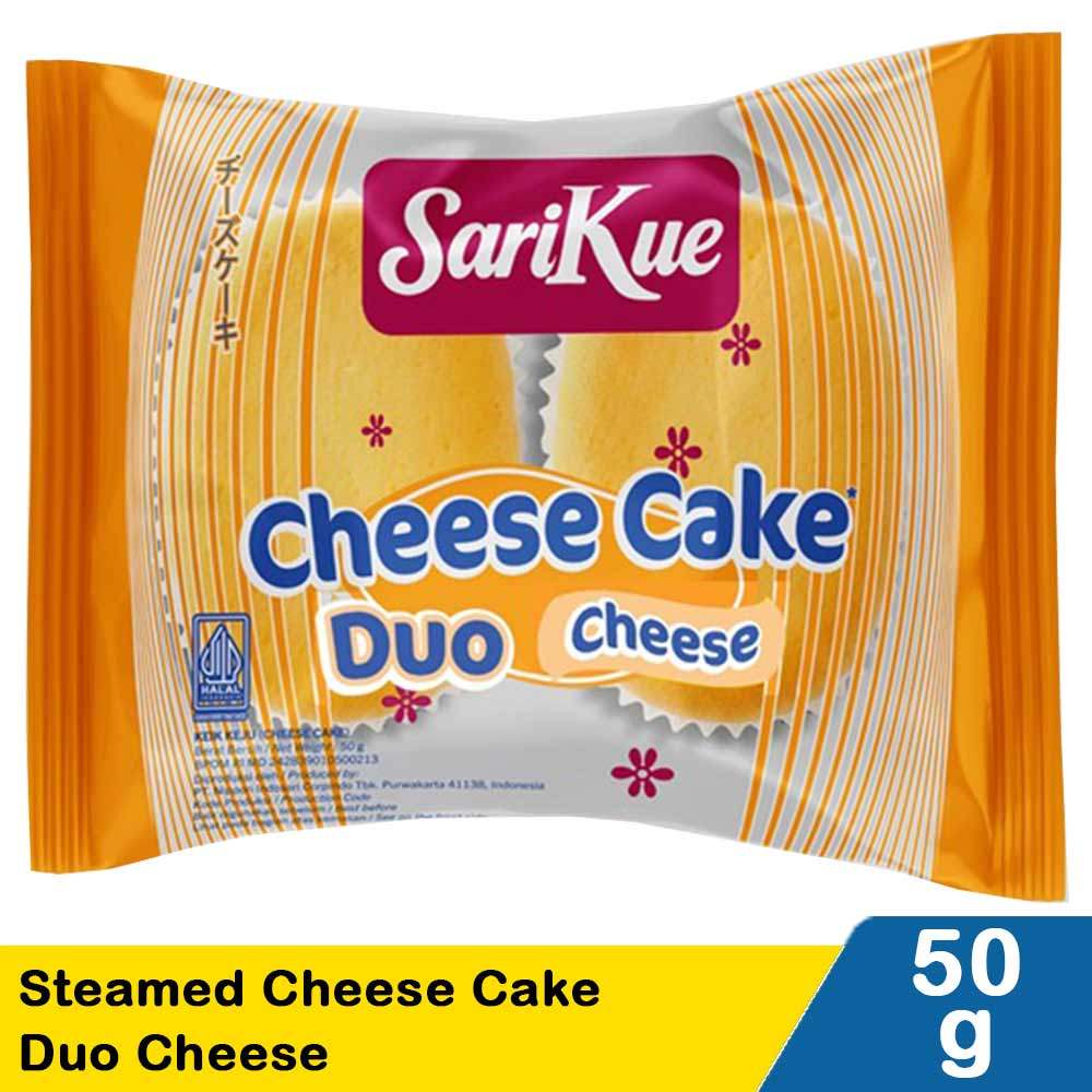 SARI ROTI STEAMED CHEESE CAKE (SARI KUE) DUO CHEESE 50g