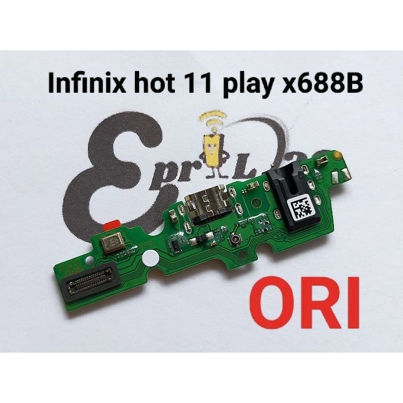 KONEKTOR CHARGER INFINIX HOT 11 PLAY PAPAN CAS INFINIX HOT 11 PLAY X688B ORIGINAL+
