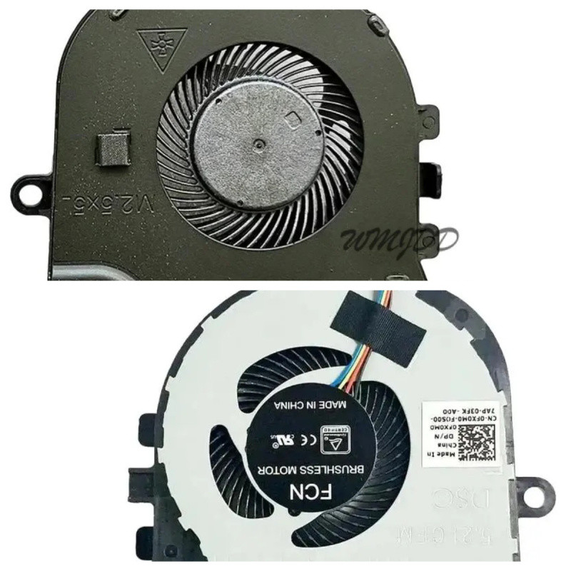 Replacement CPU Cooling Fan for Dell piron 15-3593 3580 3581 5570 5575 17-3780 5593 0FX0M0 FX0M0 DC5