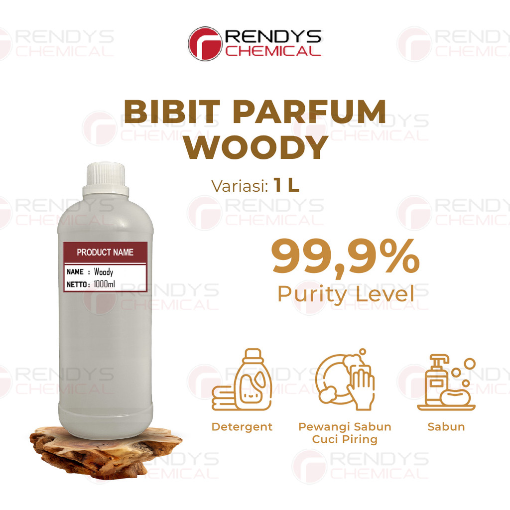 Bibit Parfum Woody 1Liter / Parfum Woody Fragrance Oil 1 Liter