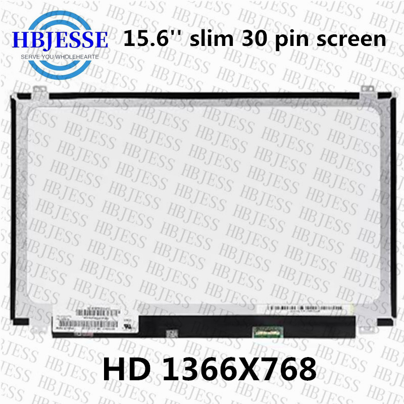 15.6" Slim 30pin Laptop LCD Screen N156BGA-EA2 Fit N156BGA-EB2 N156BGE-EA2 B156XTN07.0 B156XTN07.1 N