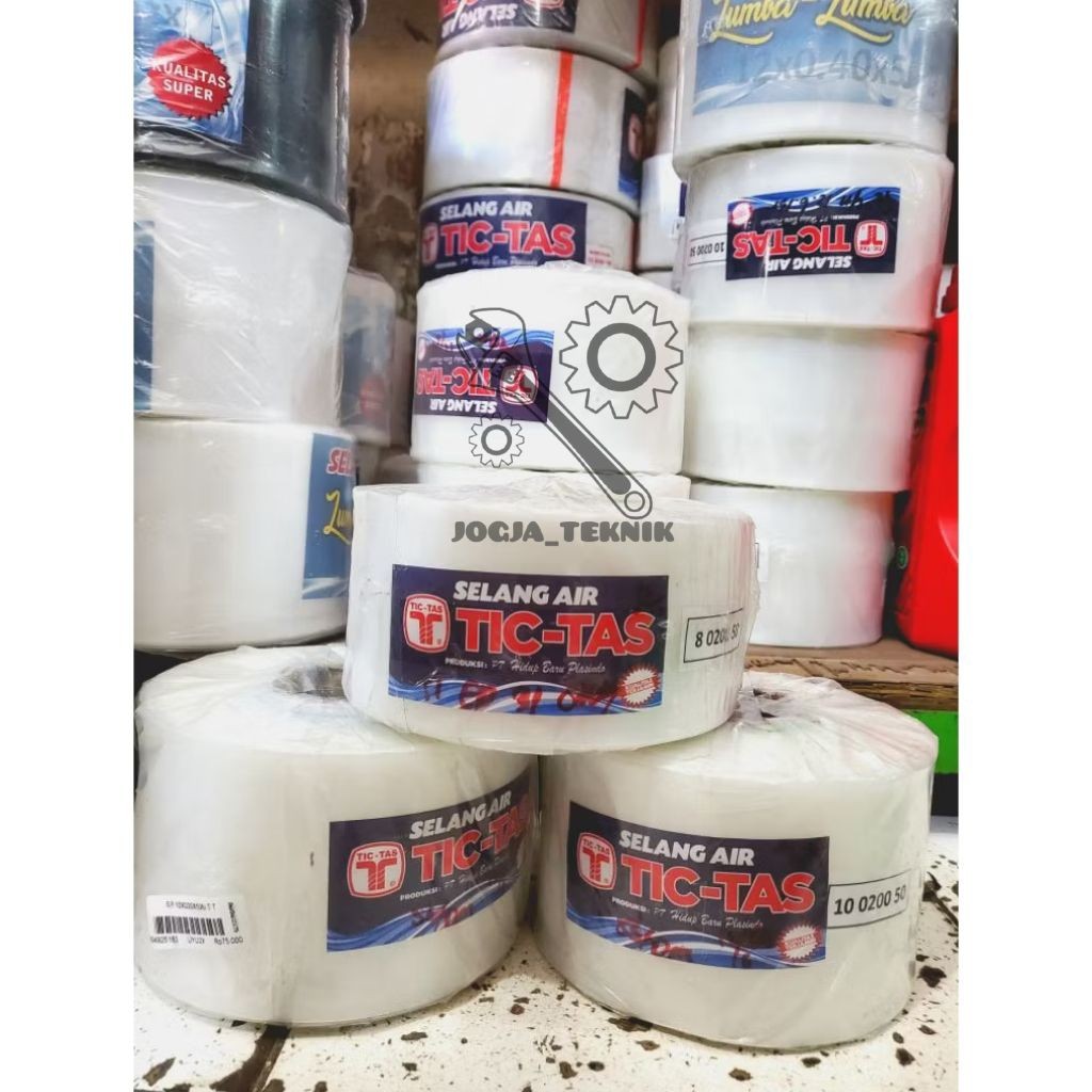 Selang Irigasi Plastik Tic Tas 3 Inch 15×0200×50M / Selang Drip Tic Tas / Selang Air / Selang Sawah 