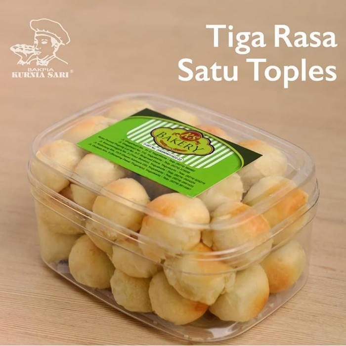 Bakpia Kurnia Sari Mini Isi 40 Mix 3 Rasa - Keju, Cokelat & Susu | Oleh-Oleh Khas Jogja Tahan Lama