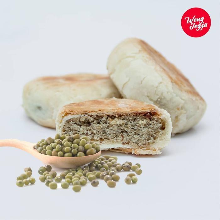 BAKPIA WONG JOGJA REGULER BY BAIM WONG ( Oleh Oleh Khas Jogja) isi 10 - Kacang Hijau