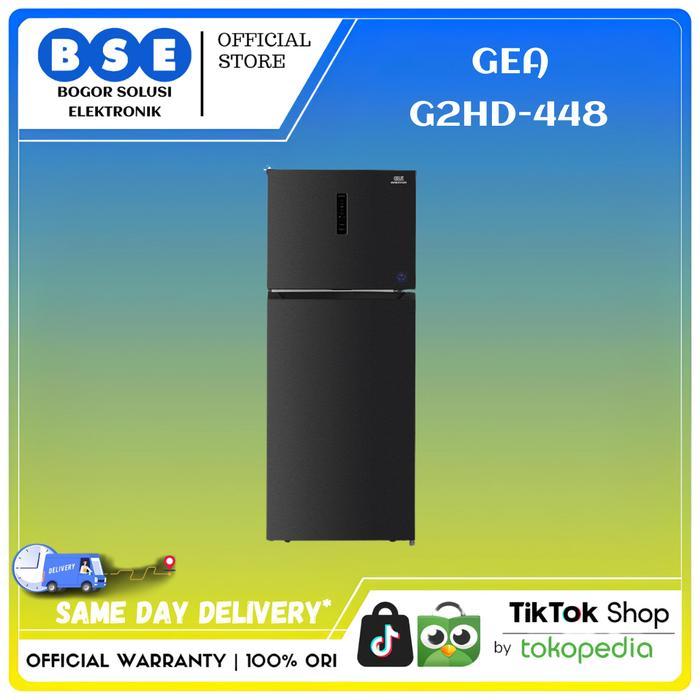 Kulkas Inverter Compressor GEA 448 Liter Kulkas GEA G2HD-448 Total No Frost 2 Pintu