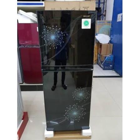 Kulkas sharp 2 pintu sj 317 mg db