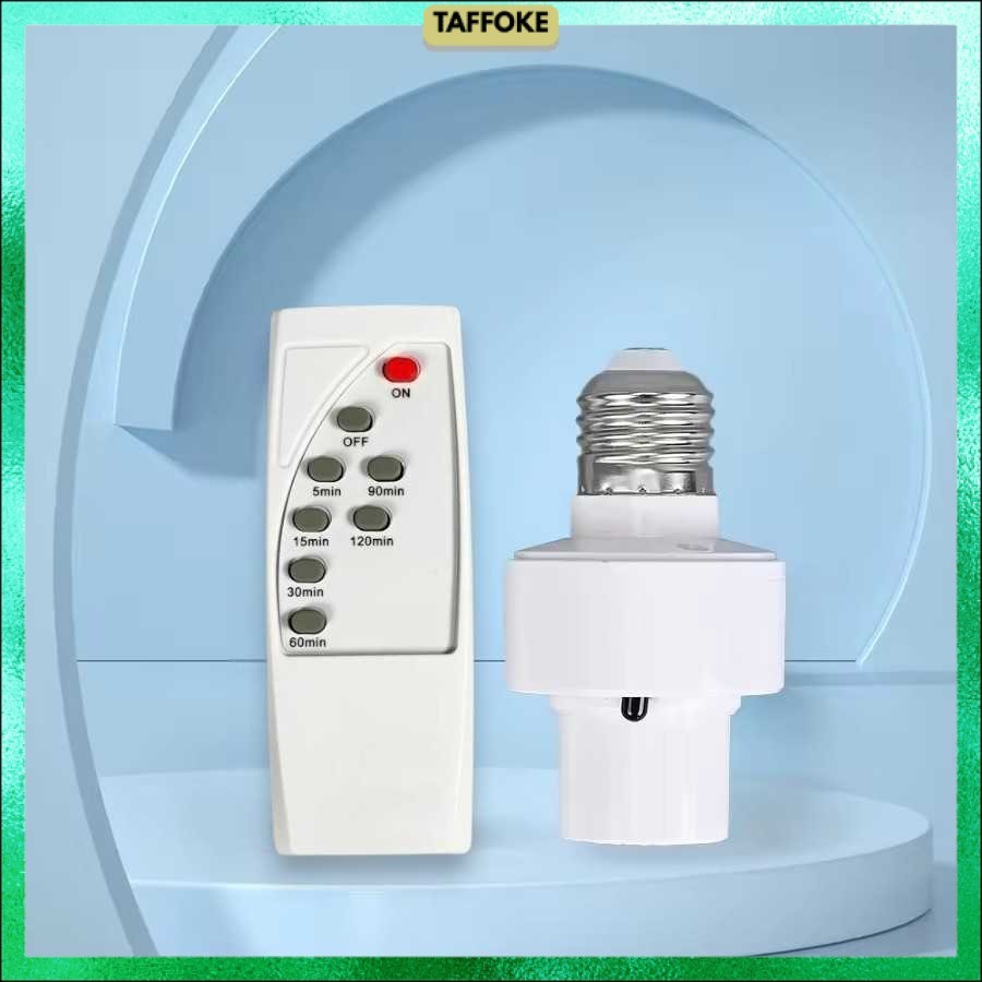 Fitting Lampu Bohlam E26 E27 dengan Remot Kontrol 40W - AMME27