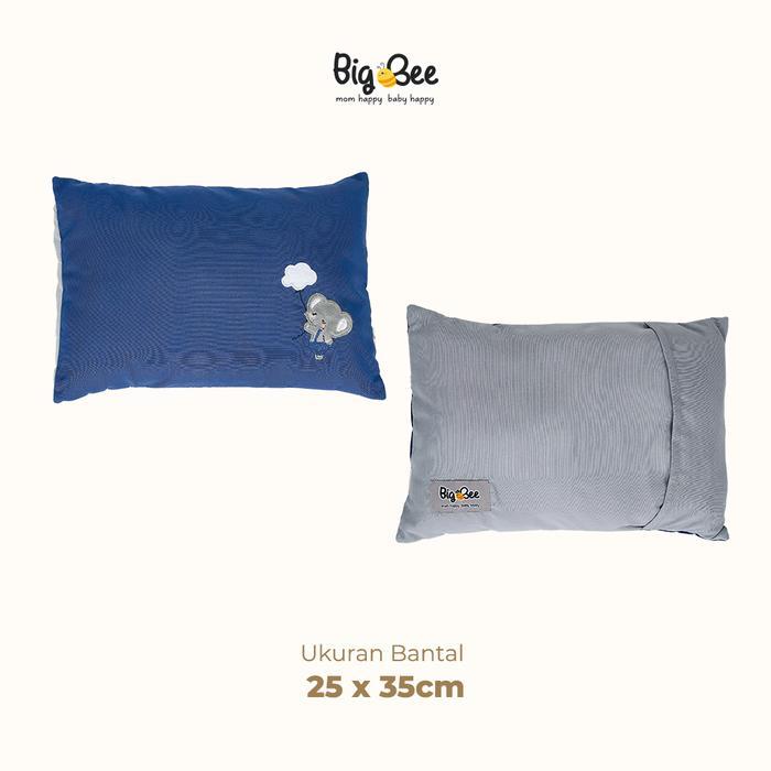 Big Bee Bantal Guling Bayi Set Karakter Series Bahan Halus Tidak Berbulu - Dino