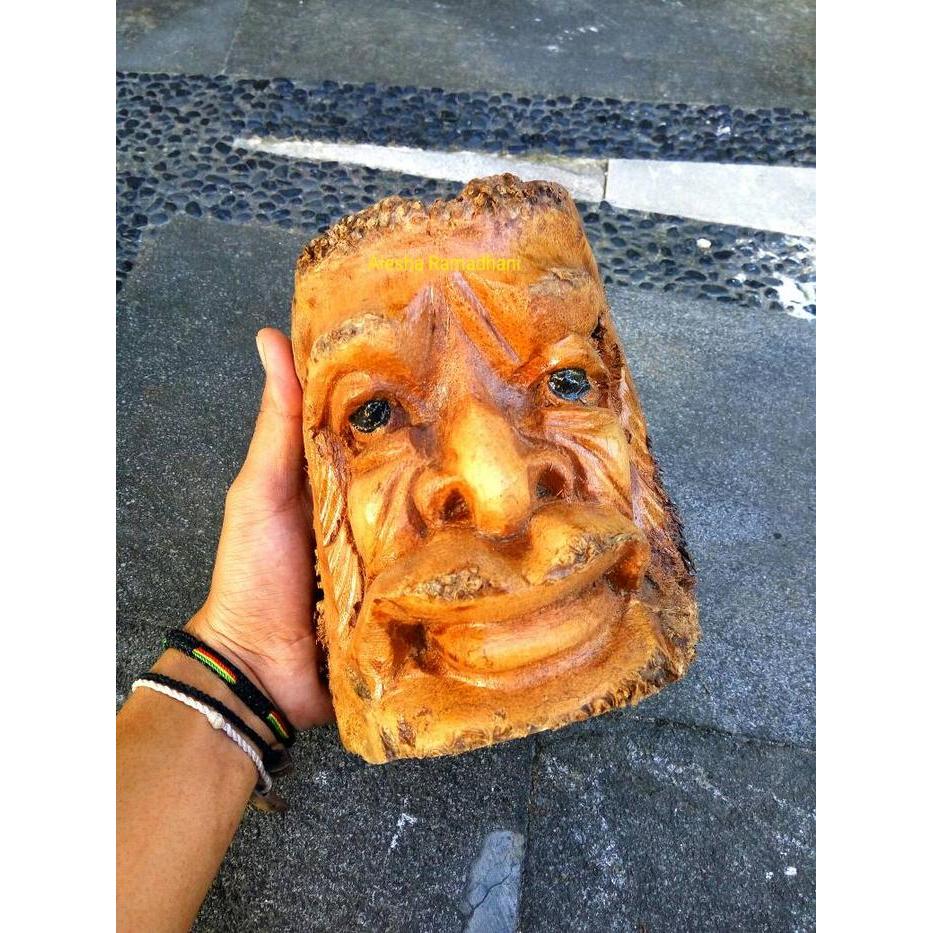 Asbak Unik Dari Akar Bambu / Asbak Ukiran Bali