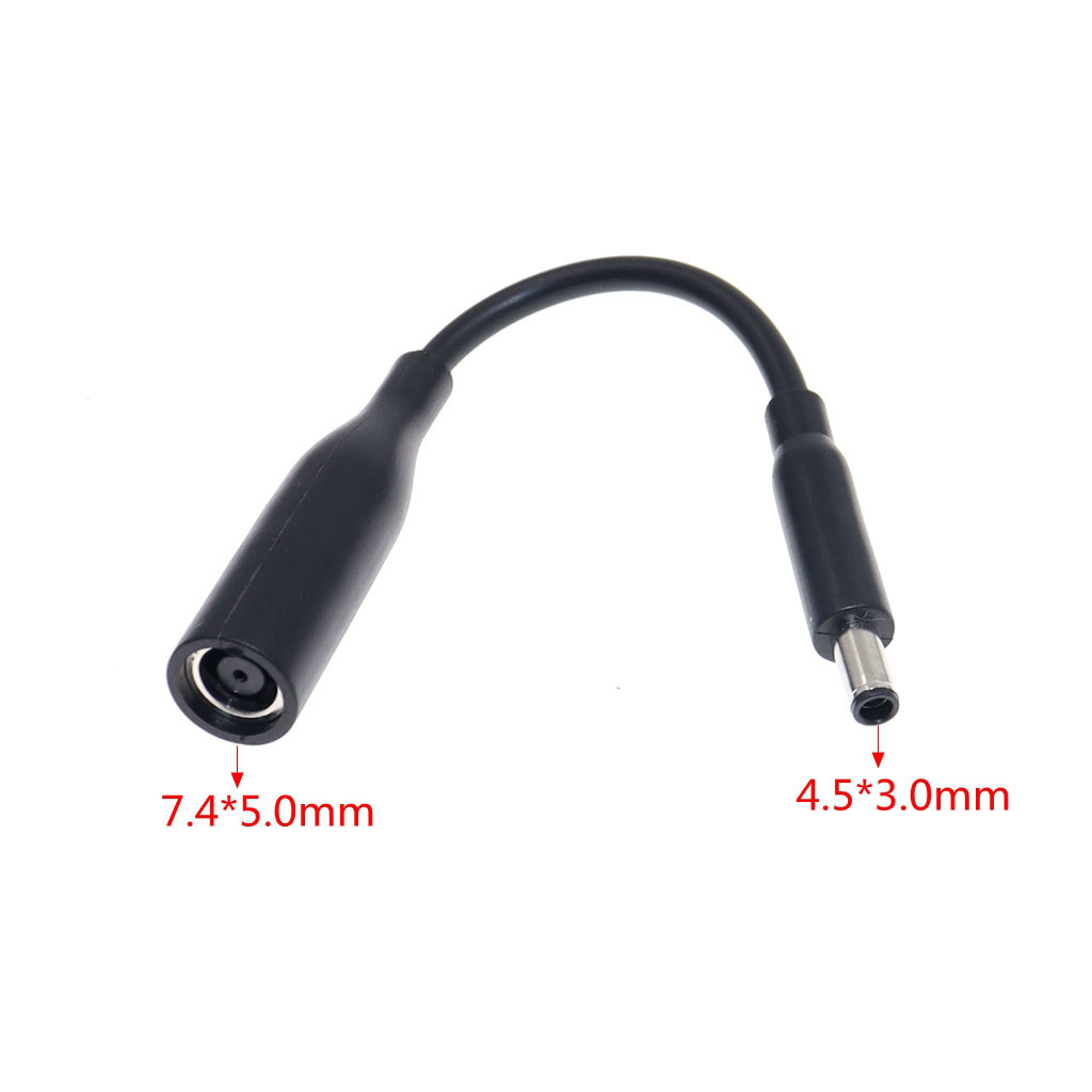 DC Power Cord / Cable arger Laptop Adapter 7.4*5.0mm Female to 4.5*3.0mm Central Pin Male Plug Conne