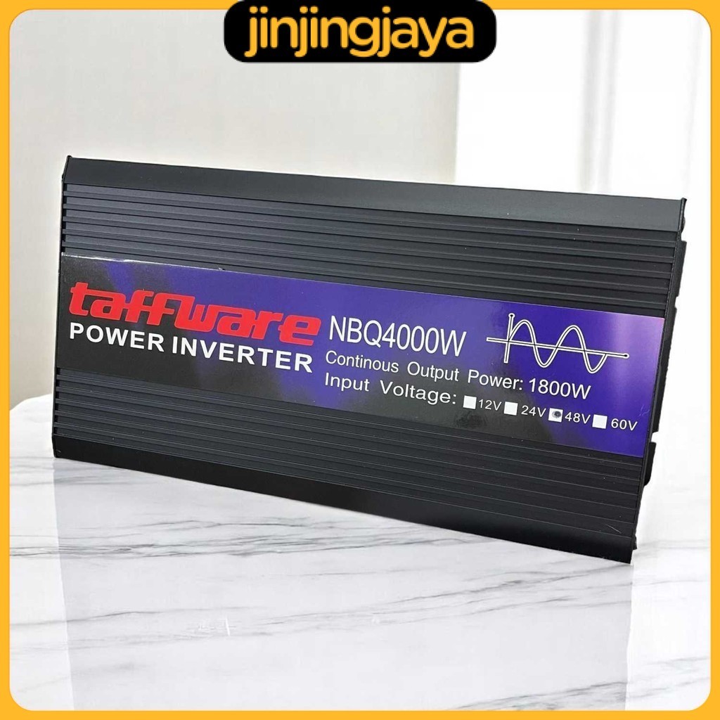 TAFFWARE Power Inverter Mobil Pure Sine Wave DC 48V to AC 220V 4000W - NBQ4000W