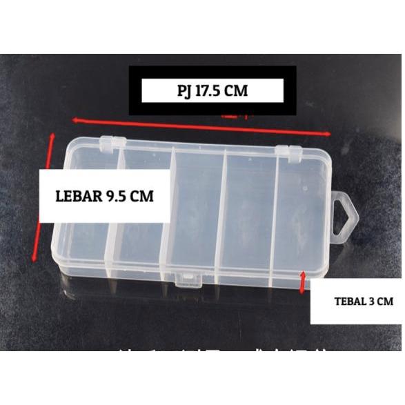 BOX UMPAN IKAN PENYIMPANAN UMPAN KAIL - BESAR