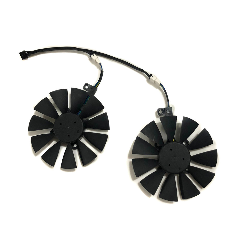 2Pcs/Set,PLD09210S12HH,VGA GPU Cooler,Graphics Fan,For ASUS EX GTX 1070 8G,EX GTX1060 6G,DUAL GTX 10