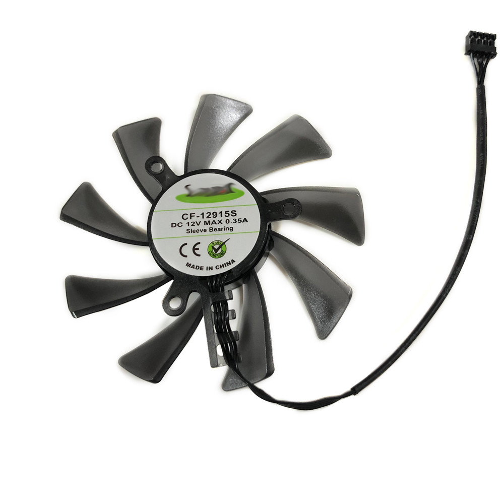 CF-12915S,GPU VGA Cooler,Video Cards Fan,For INNO3D GEFORCE GTX 1050 Ti GTX1050 (1-SLOT ETION) 1050T