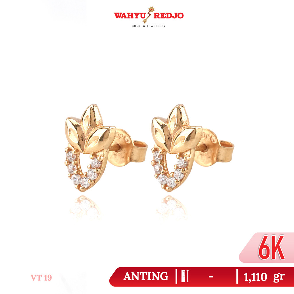 Anting Tusuk Emas Kadar 6K Wahyu Redjo AN-6K-29855636