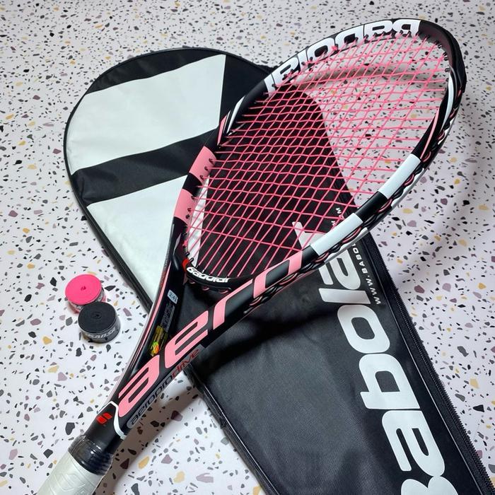 RAKET TENIS BABOLAT AERO PRO DRIVE K KOMPLIT TAS + GRIP SIAP PAKAI