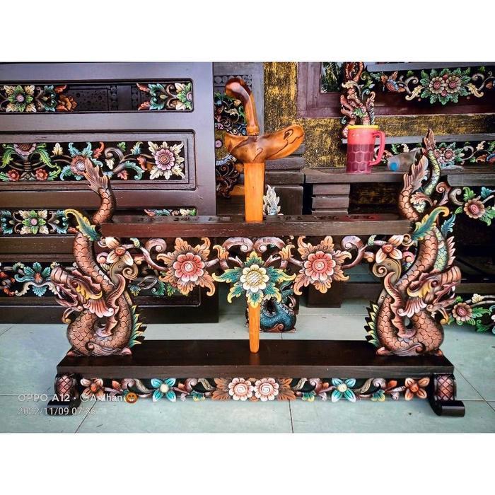 jagrak keris isi 5naga kembar sunggingan KJM1122 - sunggingan