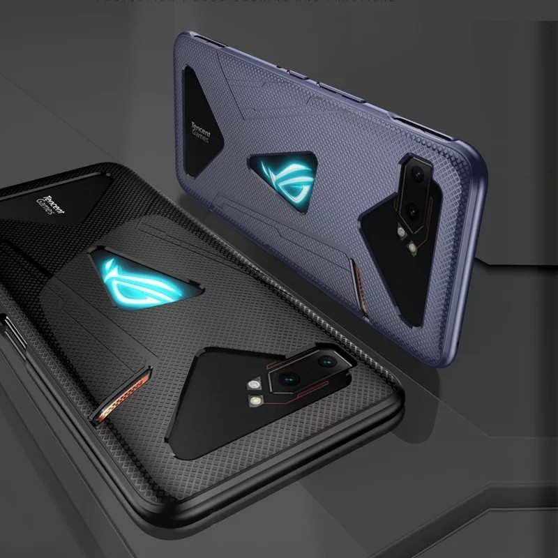 CASE ASUS ROG PHONE 2 ROG 2 CARBON ANTI HEAT PROTECTION CAMERA ORIGINAL