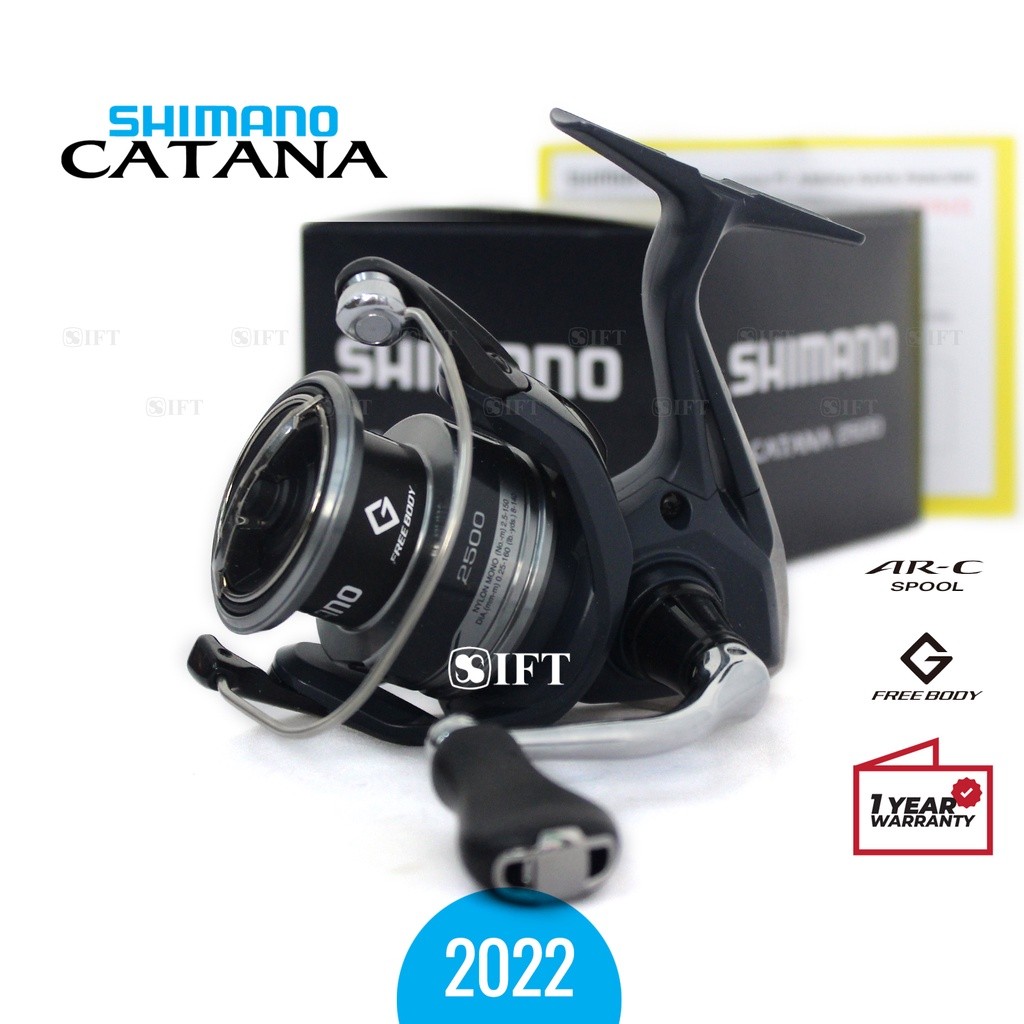 Reel Shimano CATANA FE [2022] 1000 2000 2500 3000 4000 HG XG Pancing Resmi | SM Store