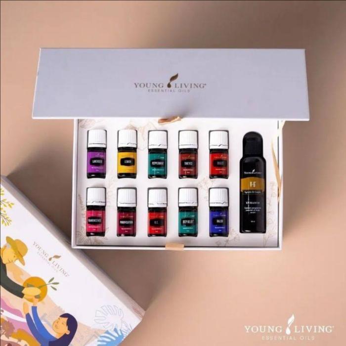 young living paket pep box 10 oil 5ml dan v6 58ml original oil essentials original oils