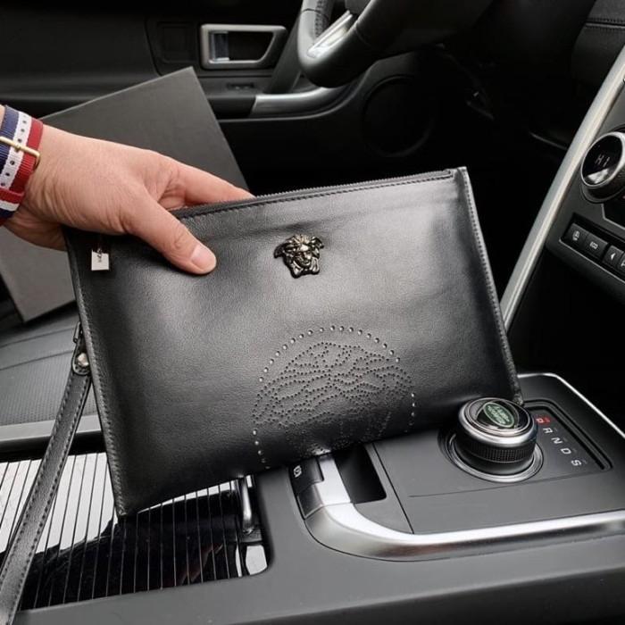 hand bag pria handbag kulit GM5252 clutch kulit dompet tas tangan tas genggam  Cowok