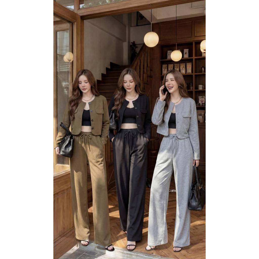 New Peena korea set COTTON CANDY ( IMPORT BANGKOK )