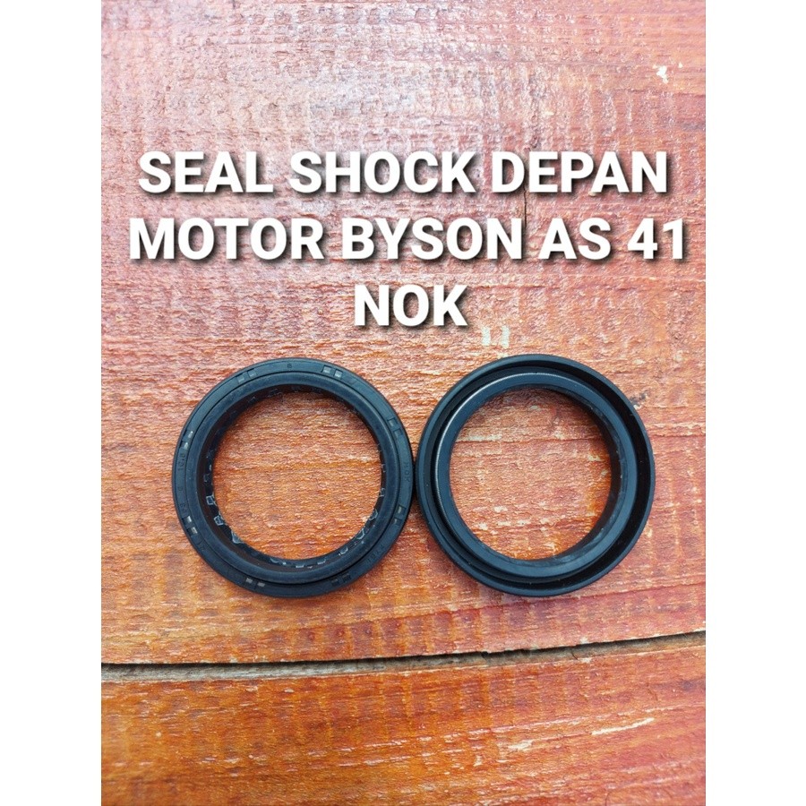 sil shock Byson seal shock depan byson NOK