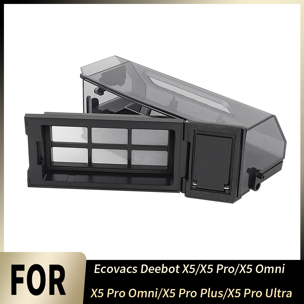 Dust Box High Sealing Performance For Ecovacs Deebot X5 X5 Pro X5 Omni X5 Pro Omni X5 Pro Plus X5 Pr