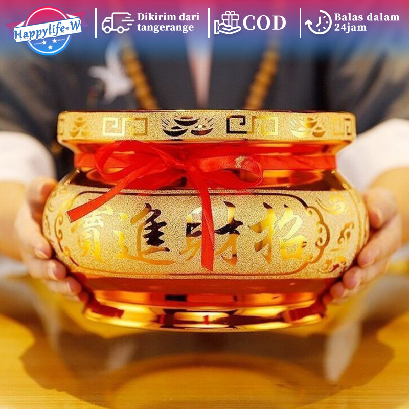 Hiolo Tempat Bakar Dupa Hiolo Keramik Hio Emas 3.5/5inch Cina Keramik Hiolo Tempat Hio Keramik Incen